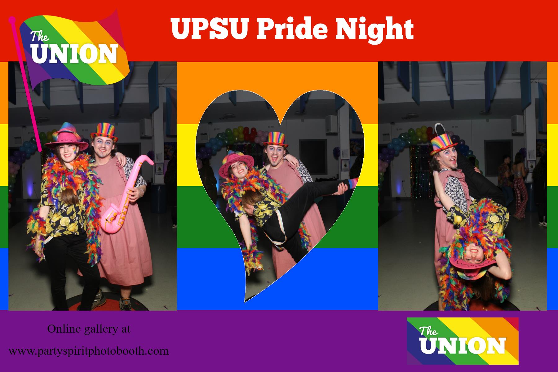 UPSU Pride Night | View more photos from the event at gallery.partyspiritphotobooth.com/u/PartySpiritPhotoBooth/UPSU-Pride-Night